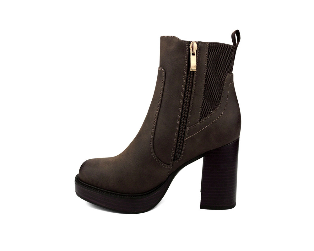 Foto 5 | Botín para Dama Lob Footwear Pu Café 57703560