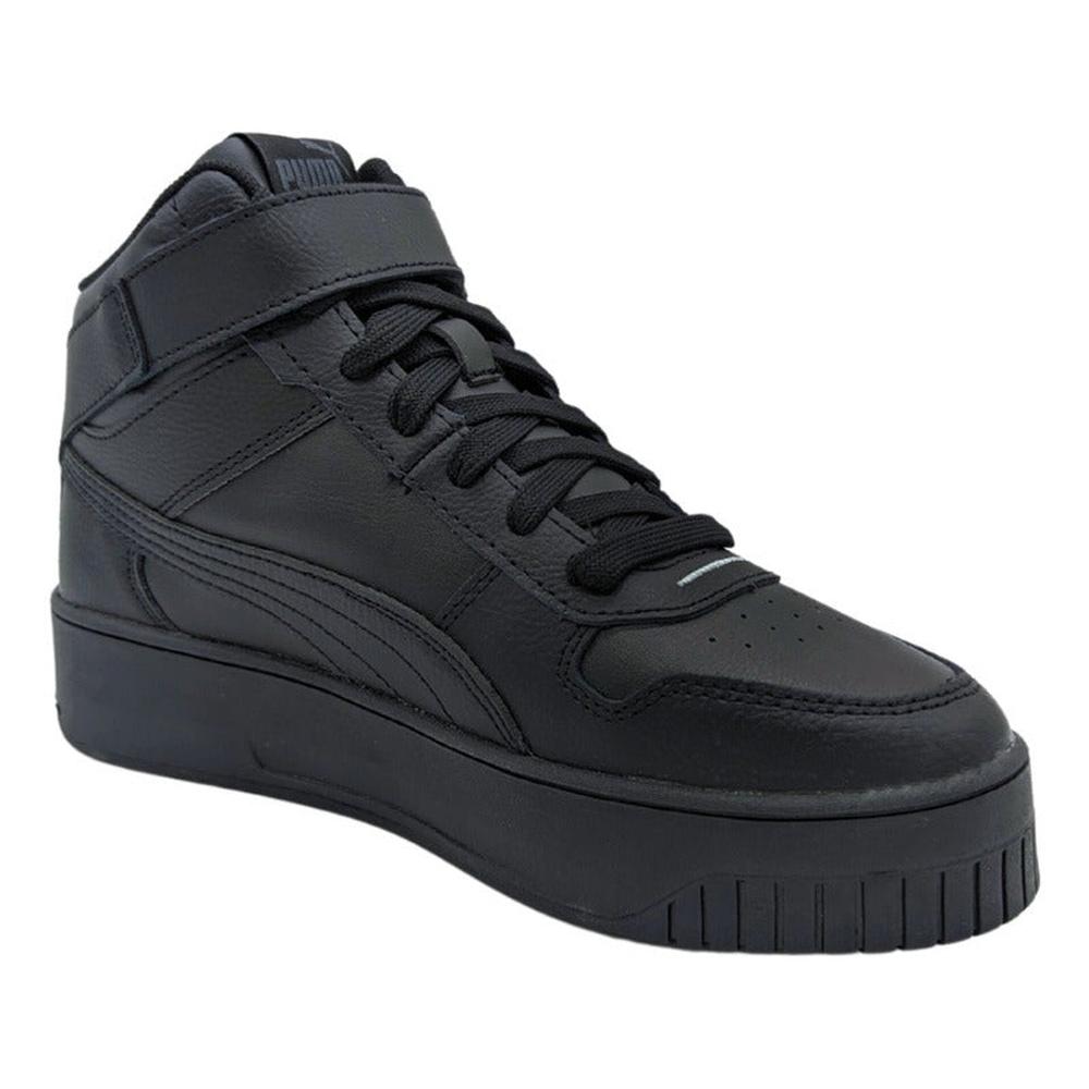 Foto 3 pulgar | Tenis Puma Carina Street Mid Negros para Mujer