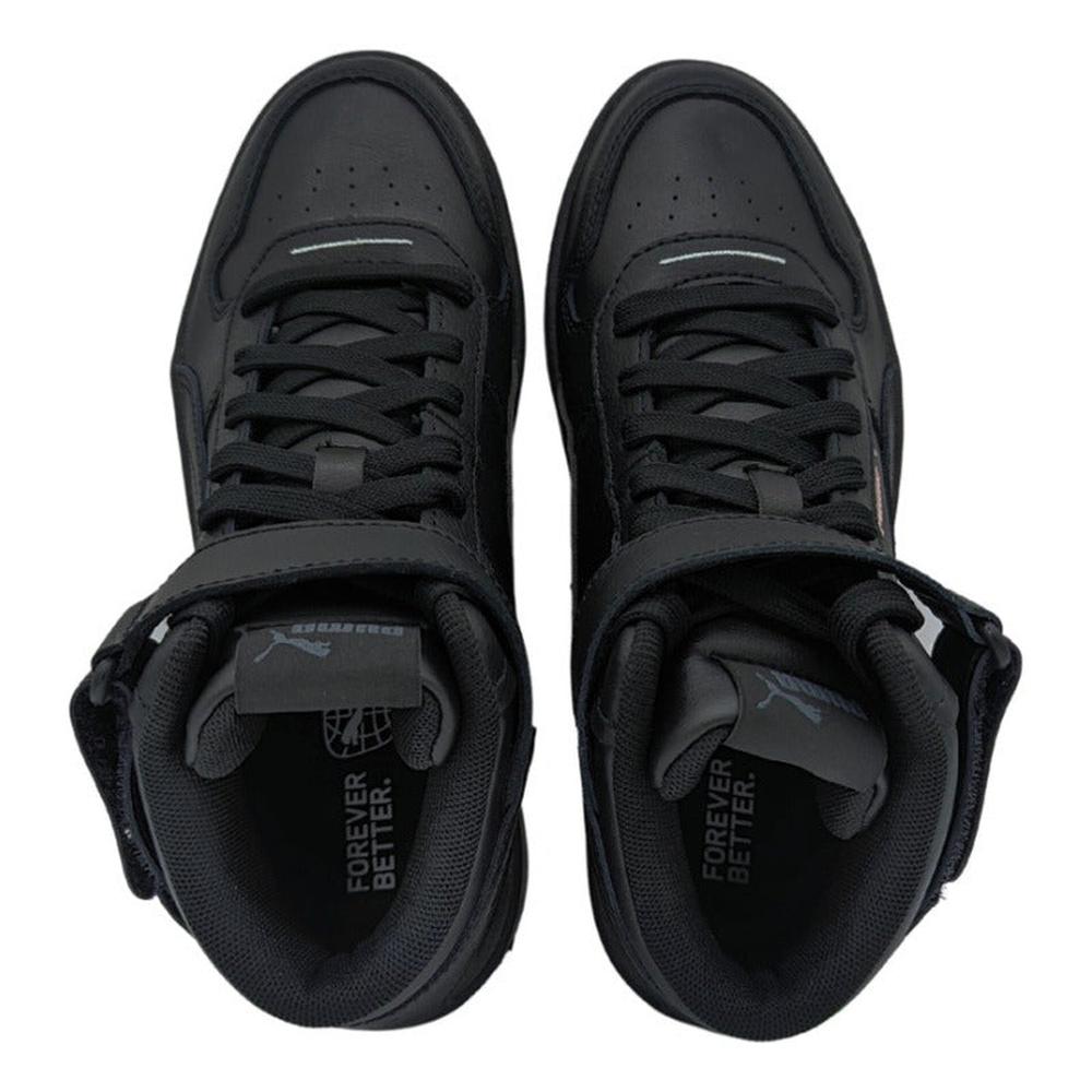 Foto 4 pulgar | Tenis Puma Carina Street Mid Negros para Mujer
