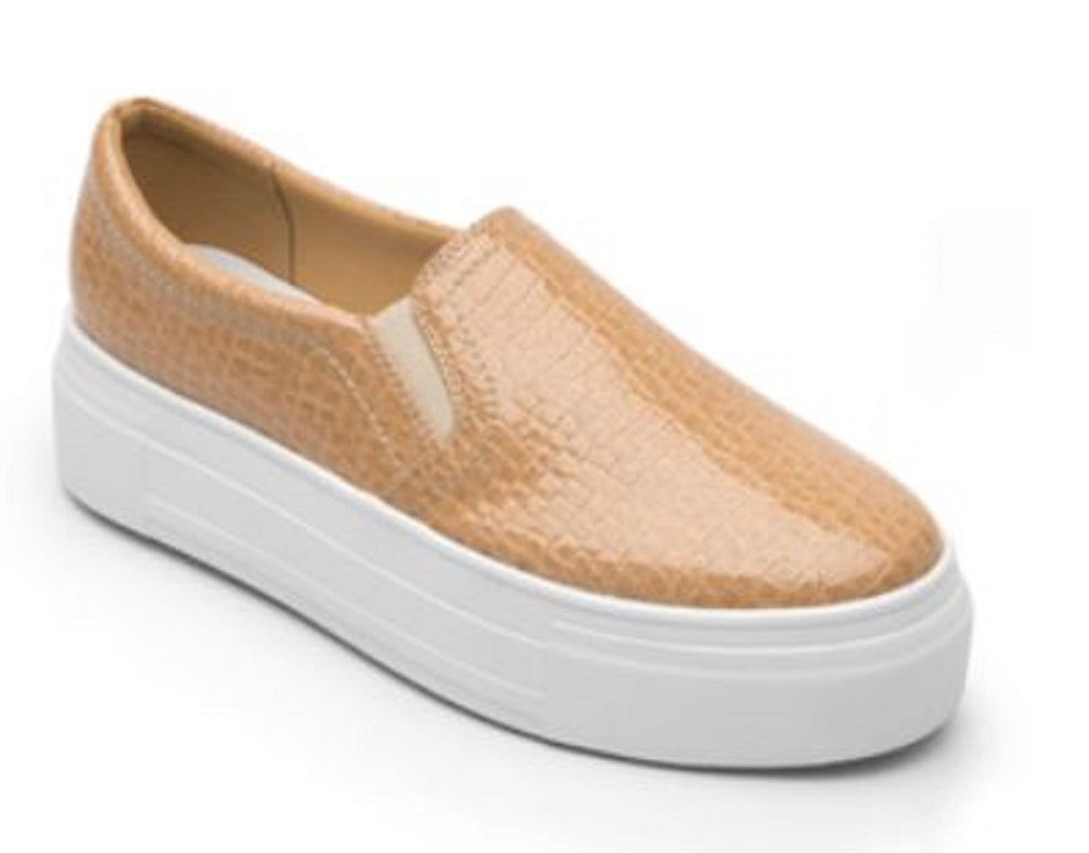 Foto 2 pulgar | Tenis Flexi 125403 Beige para Mujer