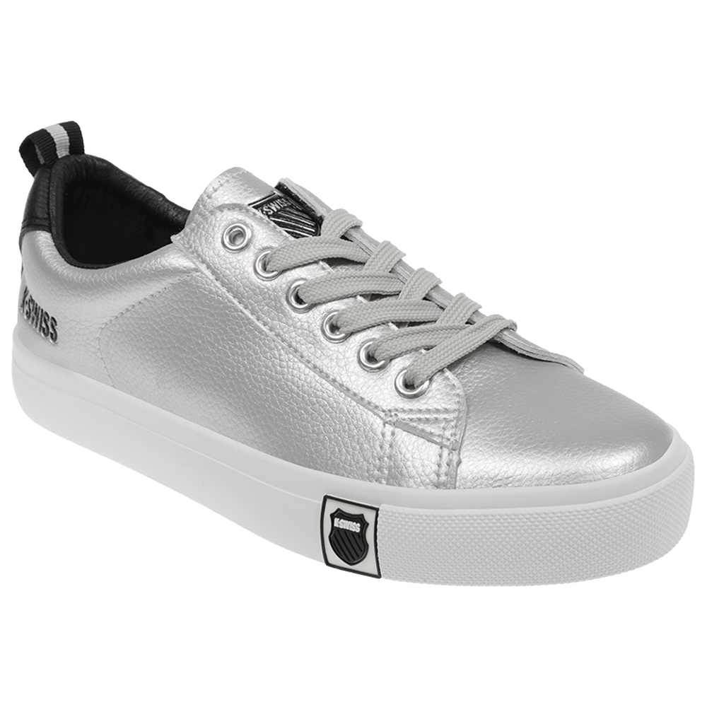 Foto 2 pulgar | Tenis K-swiss Trinity Plateados para Mujer