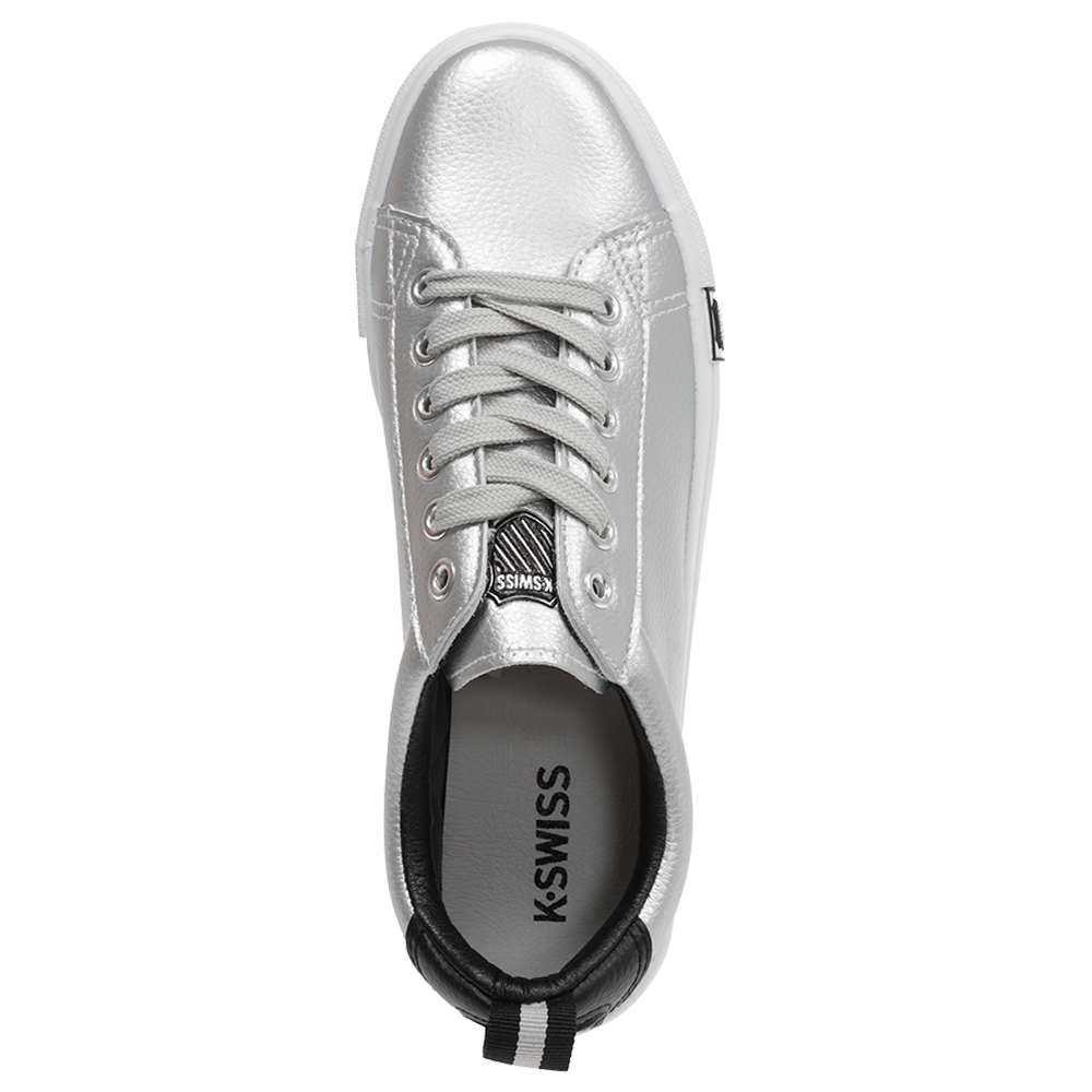 Foto 6 pulgar | Tenis K-swiss Trinity Plateados para Mujer