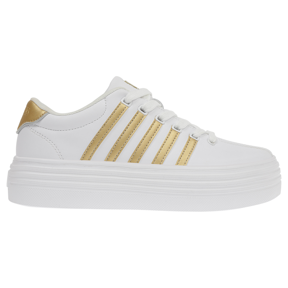 Foto 3 pulgar | Tenis K-Swiss Court Pro V High Blancos para Mujer