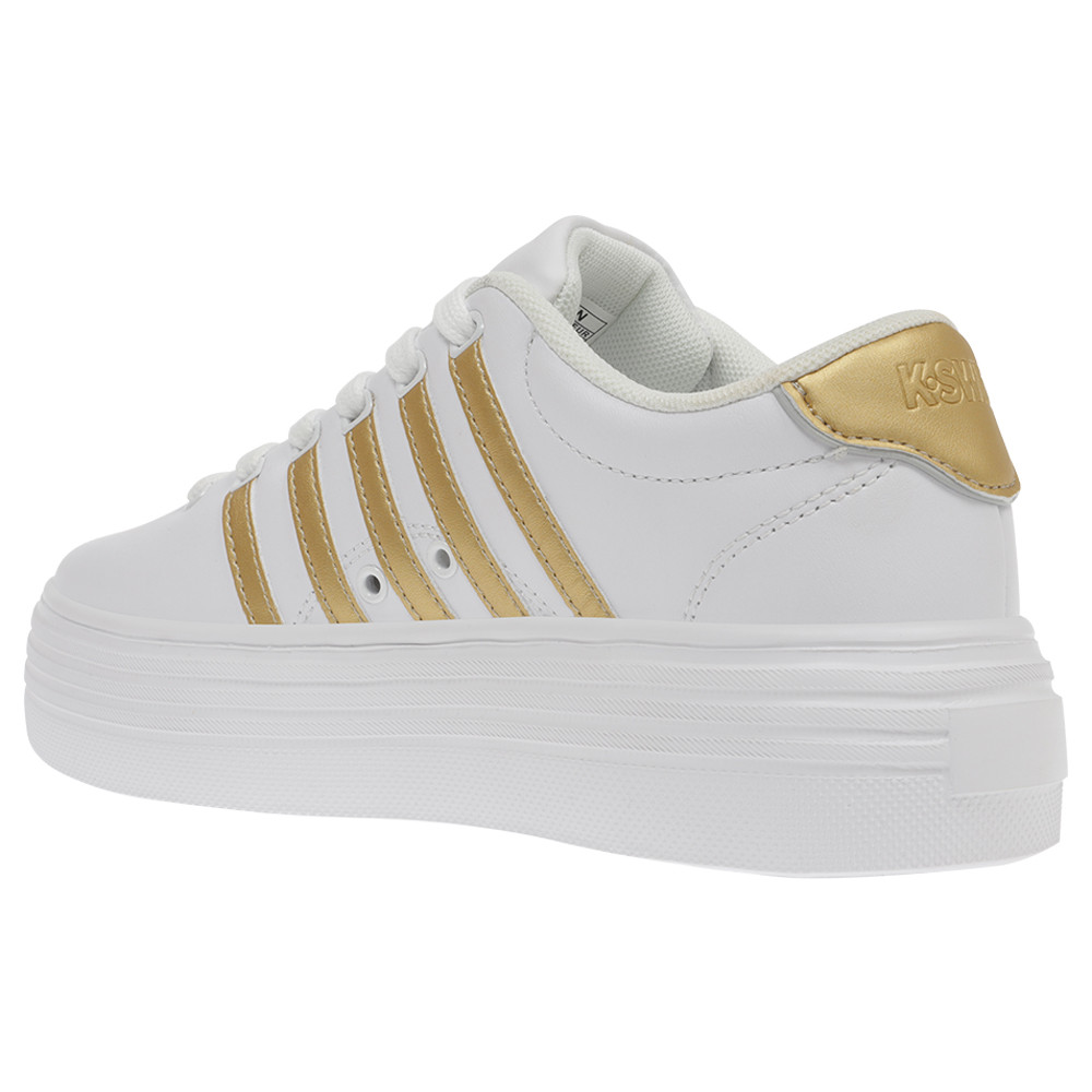 Foto 4 pulgar | Tenis K-Swiss Court Pro V High Blancos para Mujer
