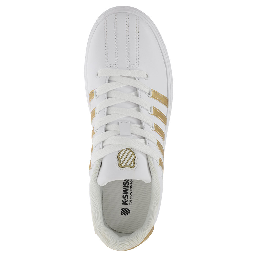 Foto 6 pulgar | Tenis K-Swiss Court Pro V High Blancos para Mujer