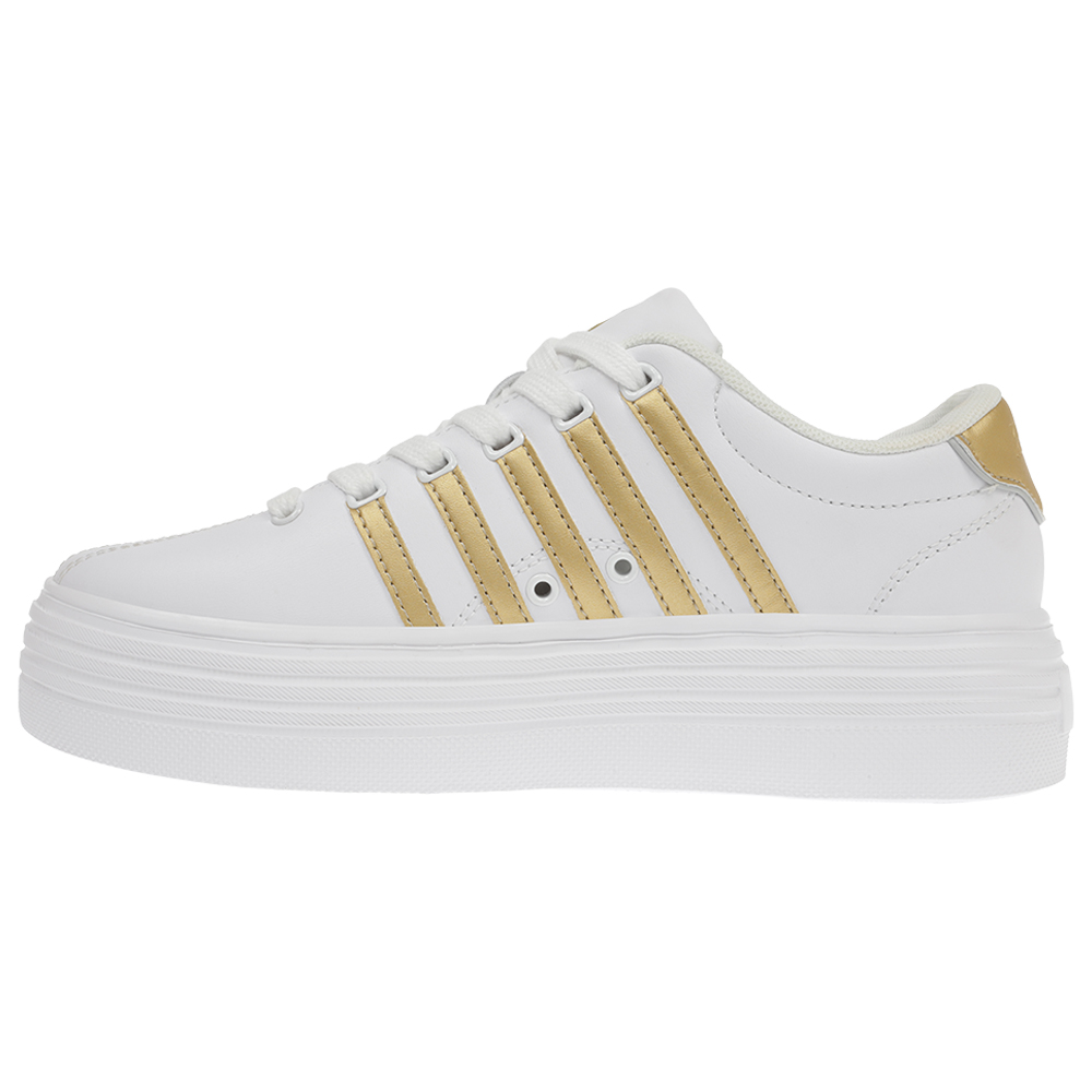 Foto 9 pulgar | Tenis K-Swiss Court Pro V High Blancos para Mujer