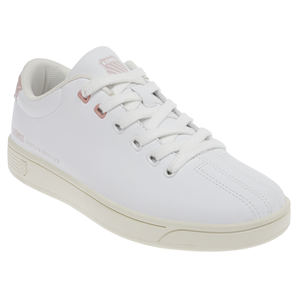 Foto 1 | Tenis K-swiss Court Local V Blancos para Mujer