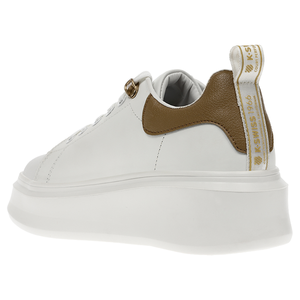 Foto 4 pulgar | Tenis K-Swiss Alessius Plataforma Blancos para Mujer