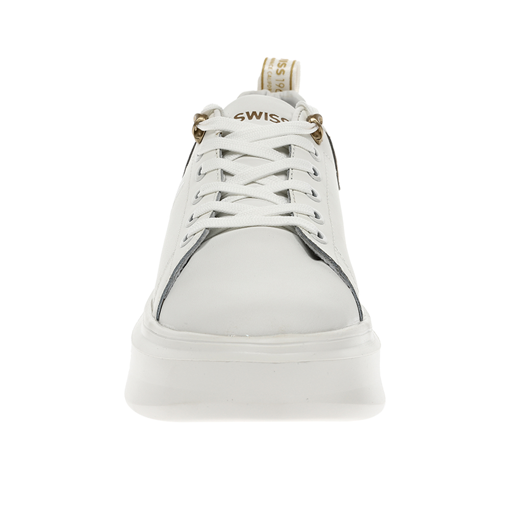 Foto 7 pulgar | Tenis K-Swiss Alessius Plataforma Blancos para Mujer
