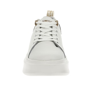 Foto 6 | Tenis K-Swiss Alessius Plataforma Blancos para Mujer