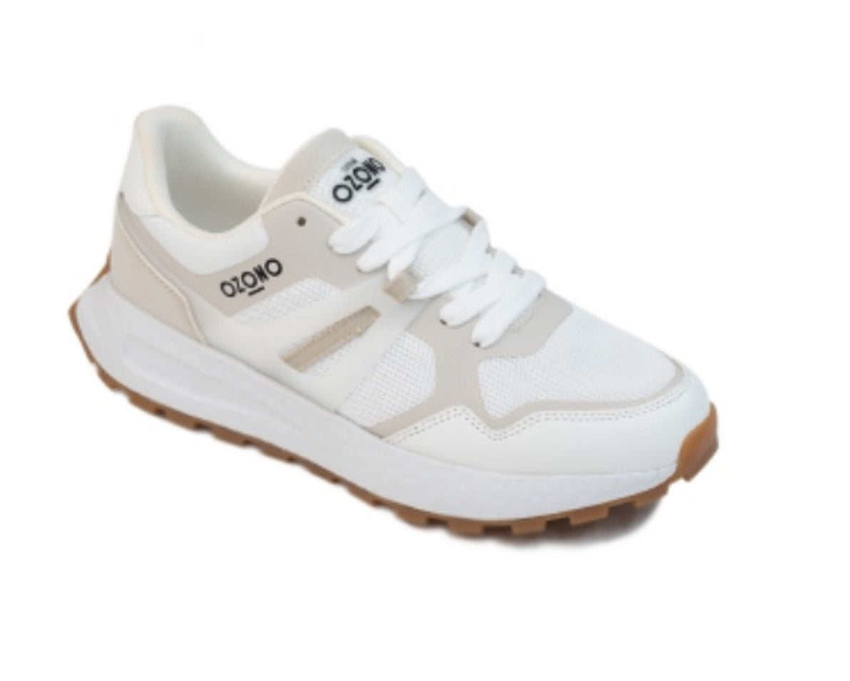 Foto 1 | Tenis Casuales Capa de Ozono 608801 Blancos para Mujer