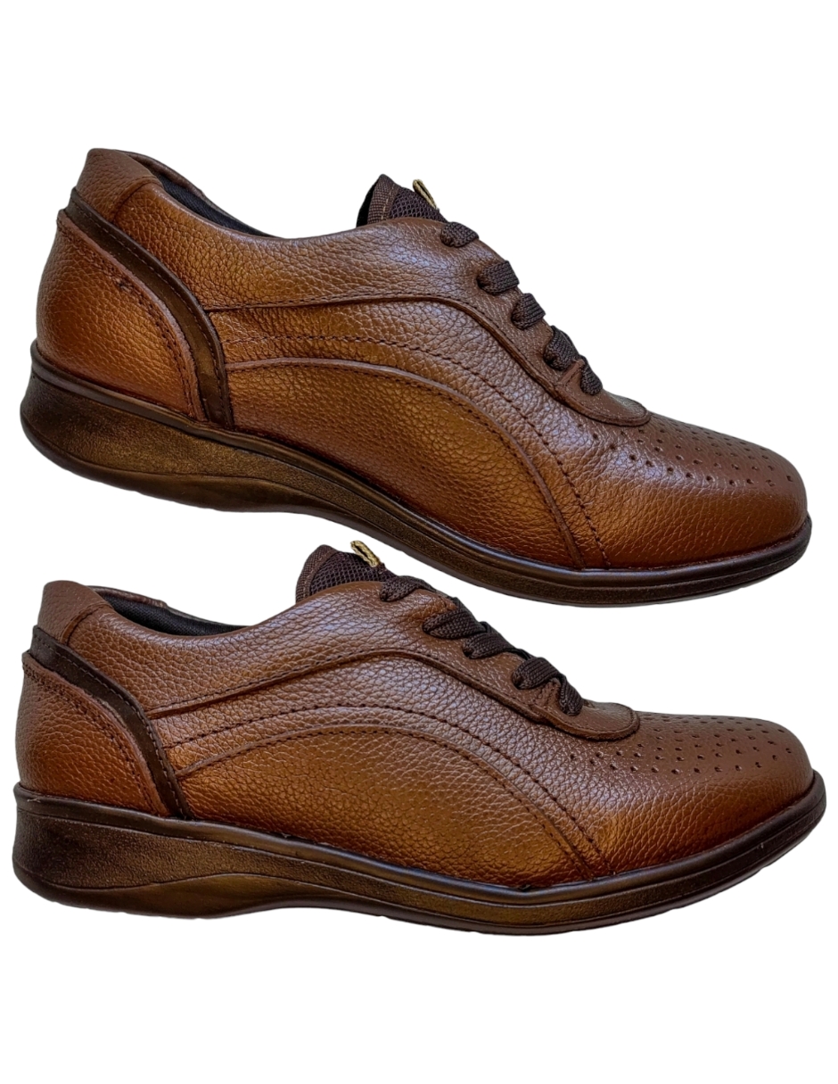 Foto 6 pulgar | Tenis Confort Enco Footwear color Marrón para Mujer