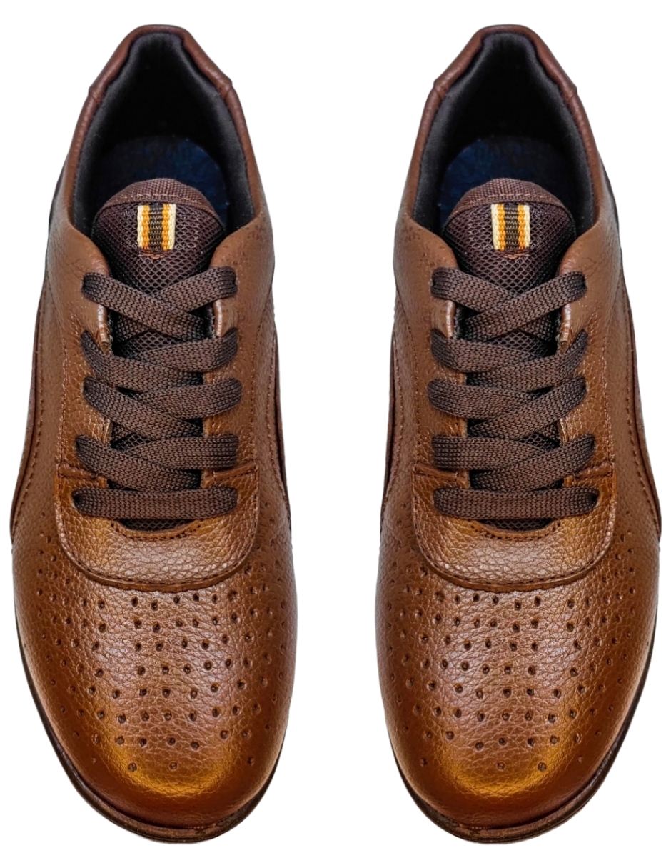 Foto 8 pulgar | Tenis Confort Enco Footwear color Marrón para Mujer