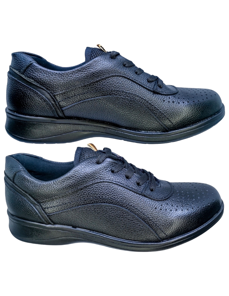Foto 2 | Tenis Confort Enco Footwear color Negro para Mujer