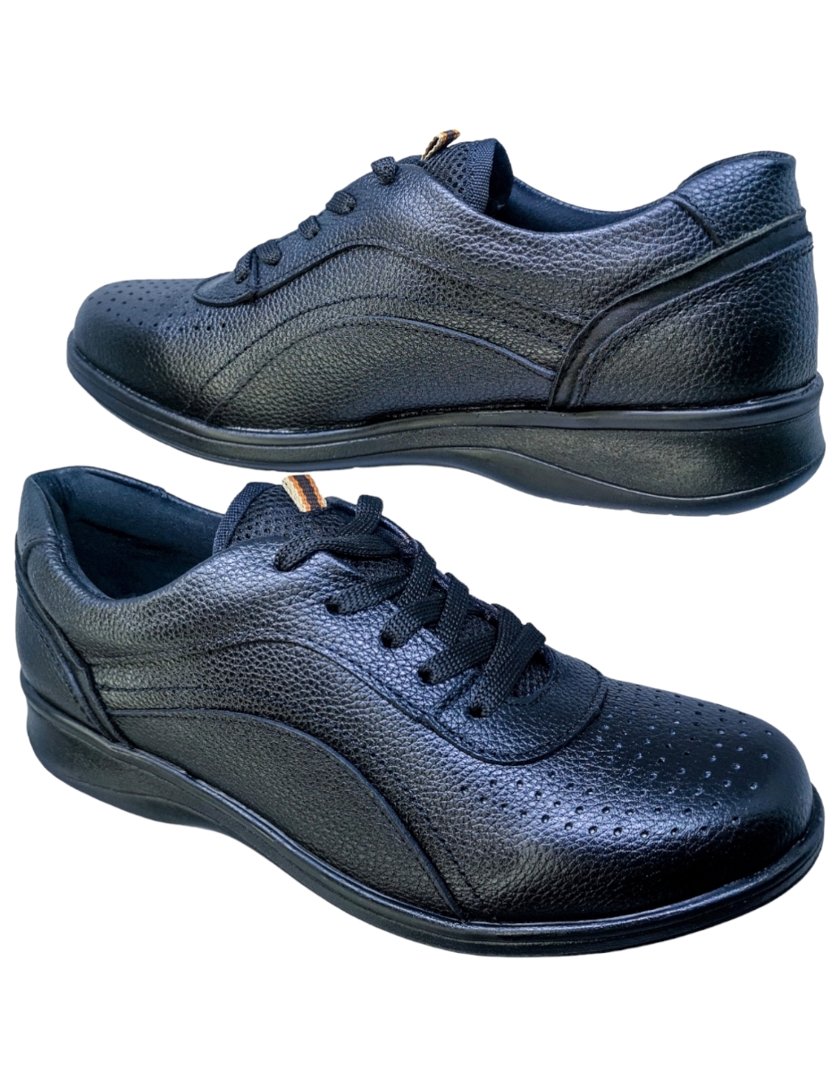 Foto 4 pulgar | Tenis Confort Enco Footwear color Negro para Mujer