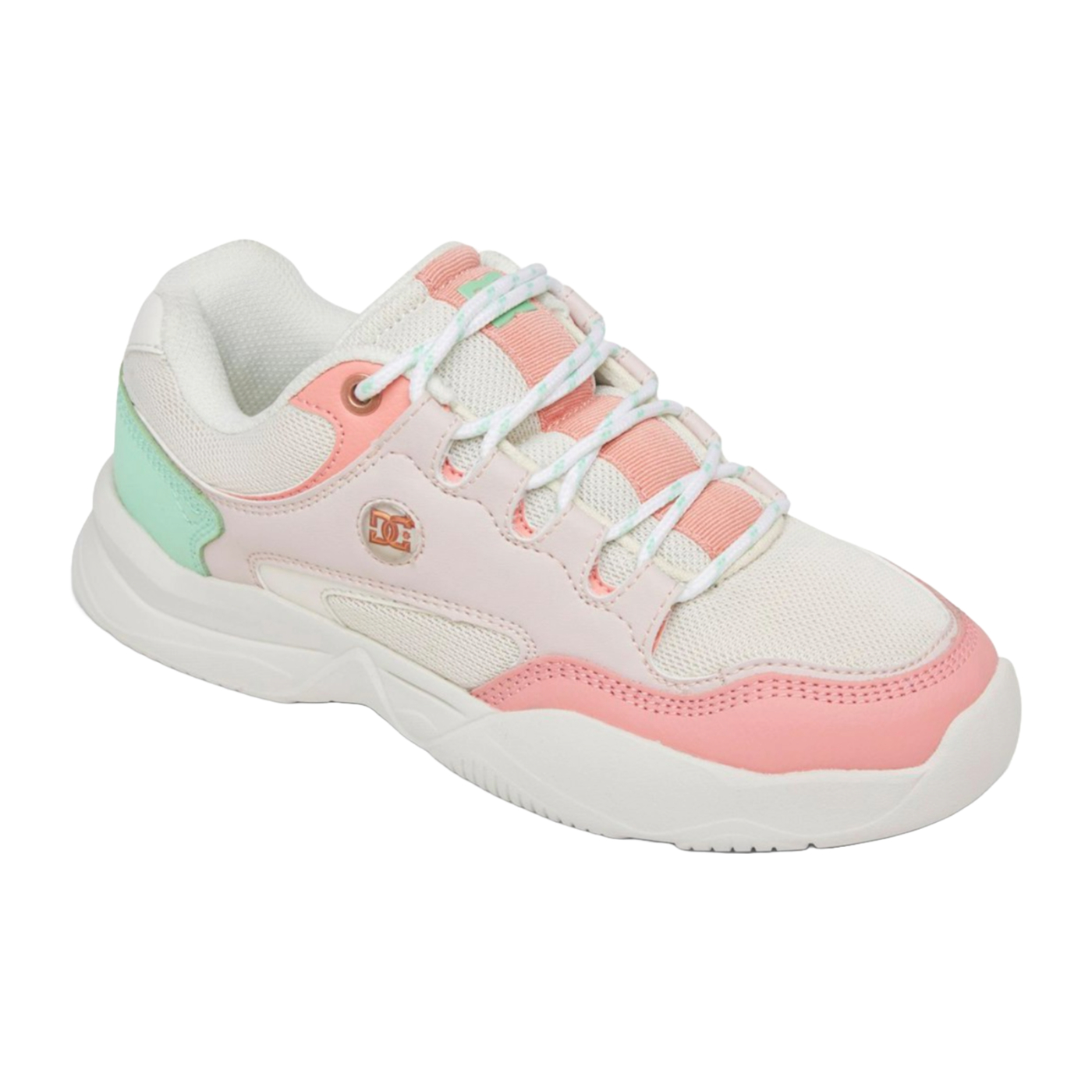 Foto 2 pulgar | Tenis DC Shoes Blancos para Mujer