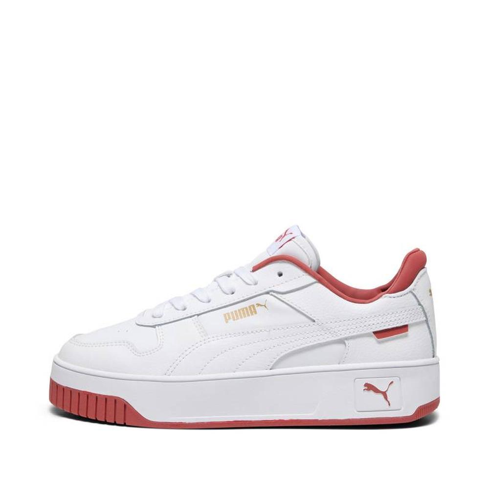 Foto 2 pulgar | Tenis Puma Carina Street Blancos para Mujer