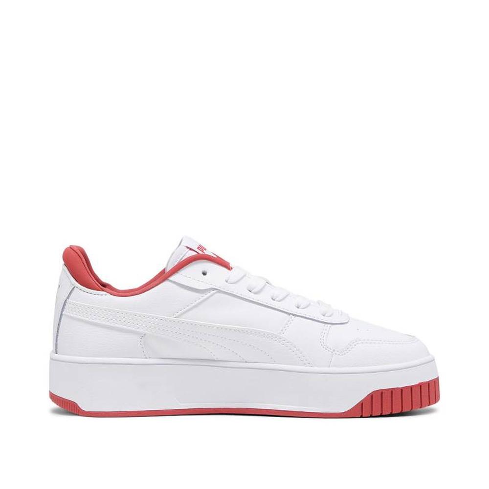 Foto 3 pulgar | Tenis Puma Carina Street Blancos para Mujer