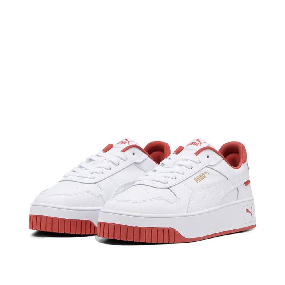Foto 4 pulgar | Tenis Puma Carina Street Blancos para Mujer