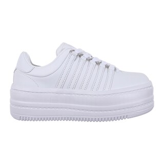Foto 2 | Tenis para Mujer K-swiss Calssic Plataform Blanco