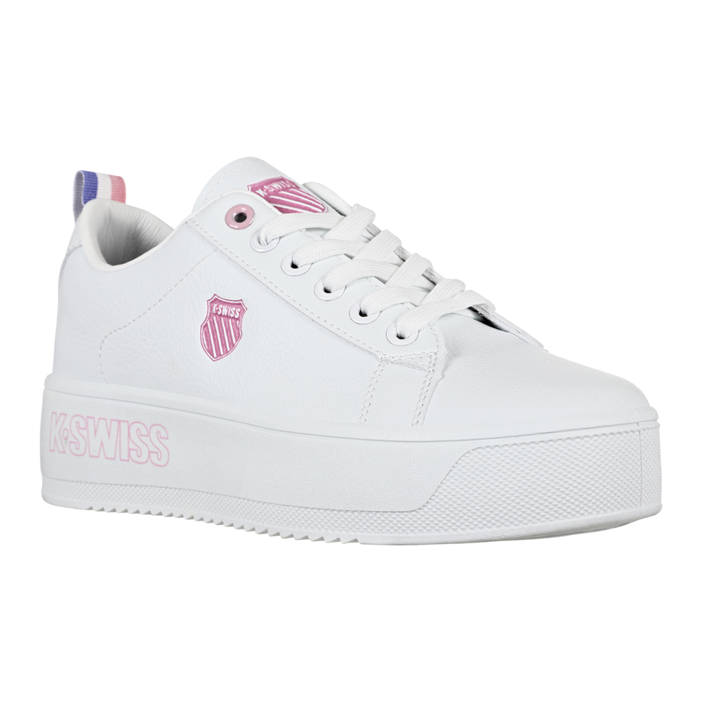 Tenis K-Swiss Trinity Plataforma Blanco para Mujer