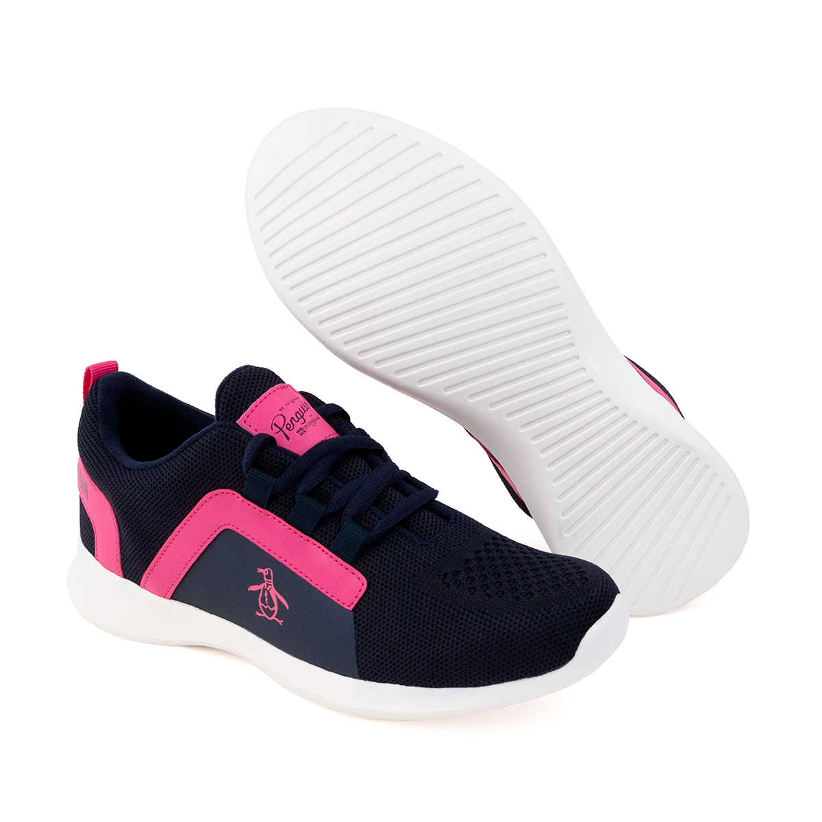 Foto 2 pulgar | Tenis para Mujer Original Penguin Penélope Azul Marino
