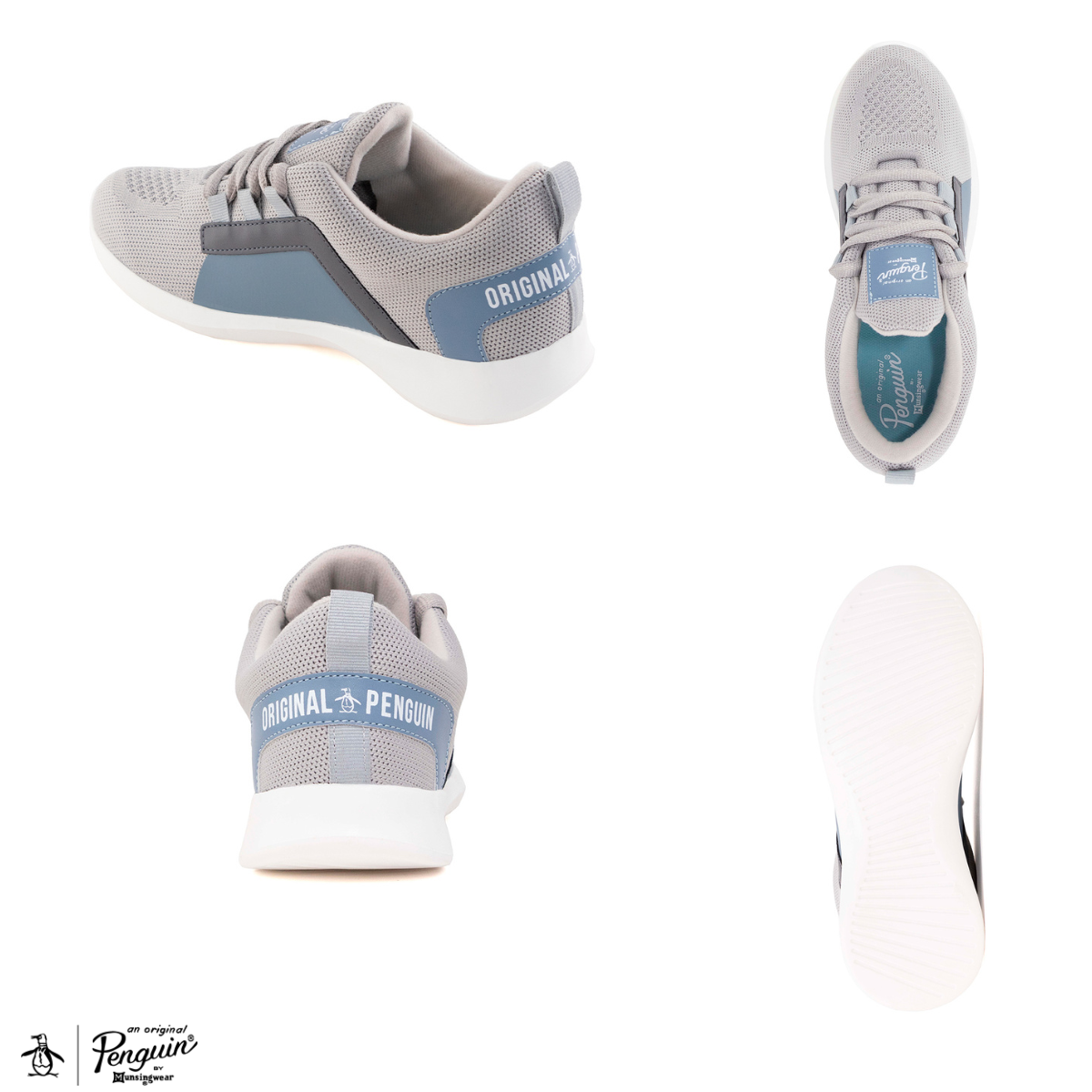 Foto 6 | Tenis Penguin Style Penélope color Gris para Mujer