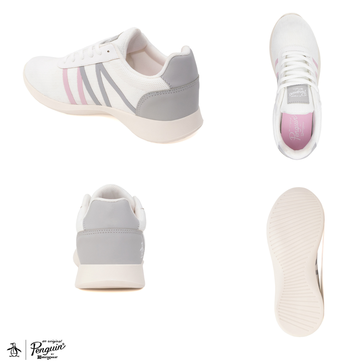 Foto 7 pulgar | Tenis Penguin Style Damia color Blanco para Mujer