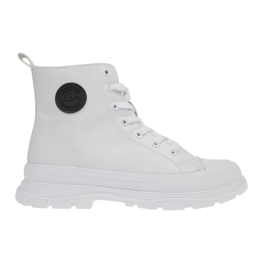 Foto 3 pulgar | Tenis Casual Bota Dama Lotto Astor L Blanco