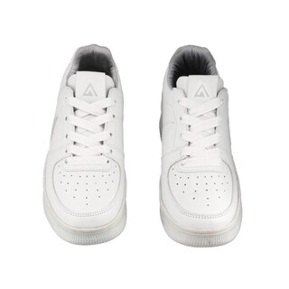 Foto 4 | Tenis Mujer Hgn By Mr Shu 1717 Basicos Comodos Blanco