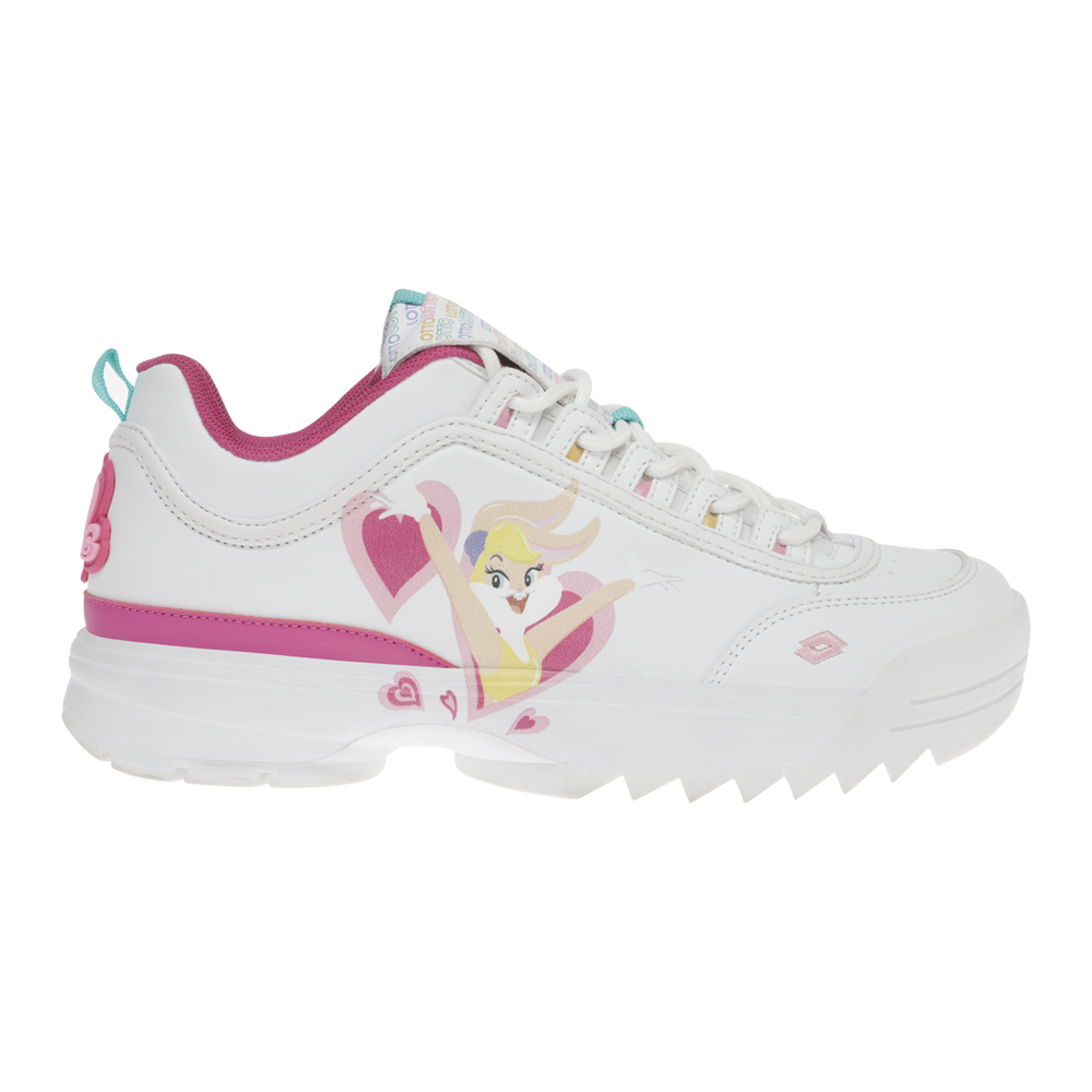 Foto 3 pulgar | Tenis Dama Casual Lotto Wicked Precious Blanco
