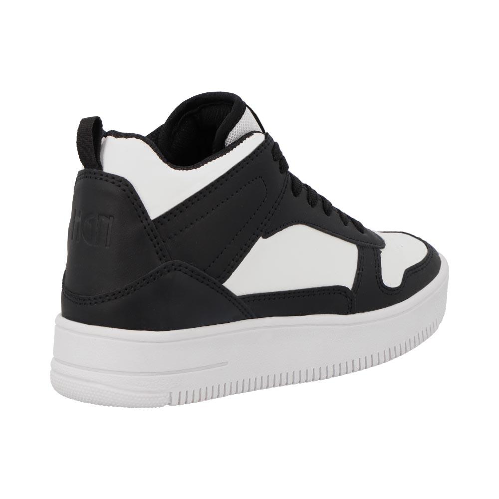 Foto 3 pulgar | Tenis Bota Hgn By Mr Shu 2029 Velcro Basquet Urbanos Sport Negro