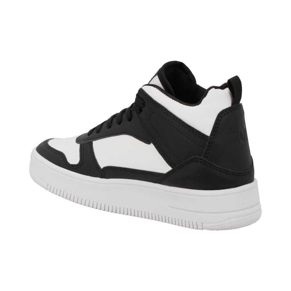 Foto 4 pulgar | Tenis Bota Hgn By Mr Shu 2029 Velcro Basquet Urbanos Sport Negro