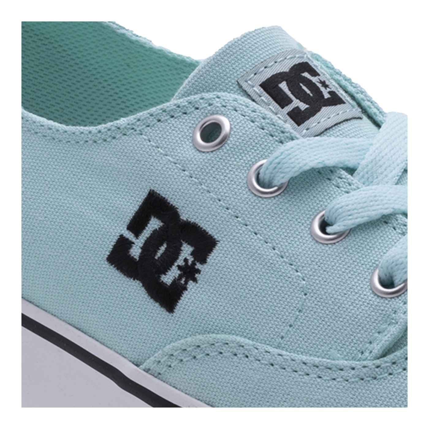 Foto 7 pulgar | Tenis Dc Shoes Flash 2 Tx Mx J Para Mujer Color   Menta Modelo  Adjs300194mnt