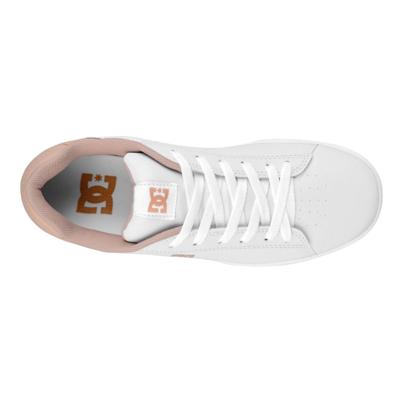 Foto 5 pulgar | Tenis DC Shoes Blancos Notch SN Adjs100128bo4 para Mujer