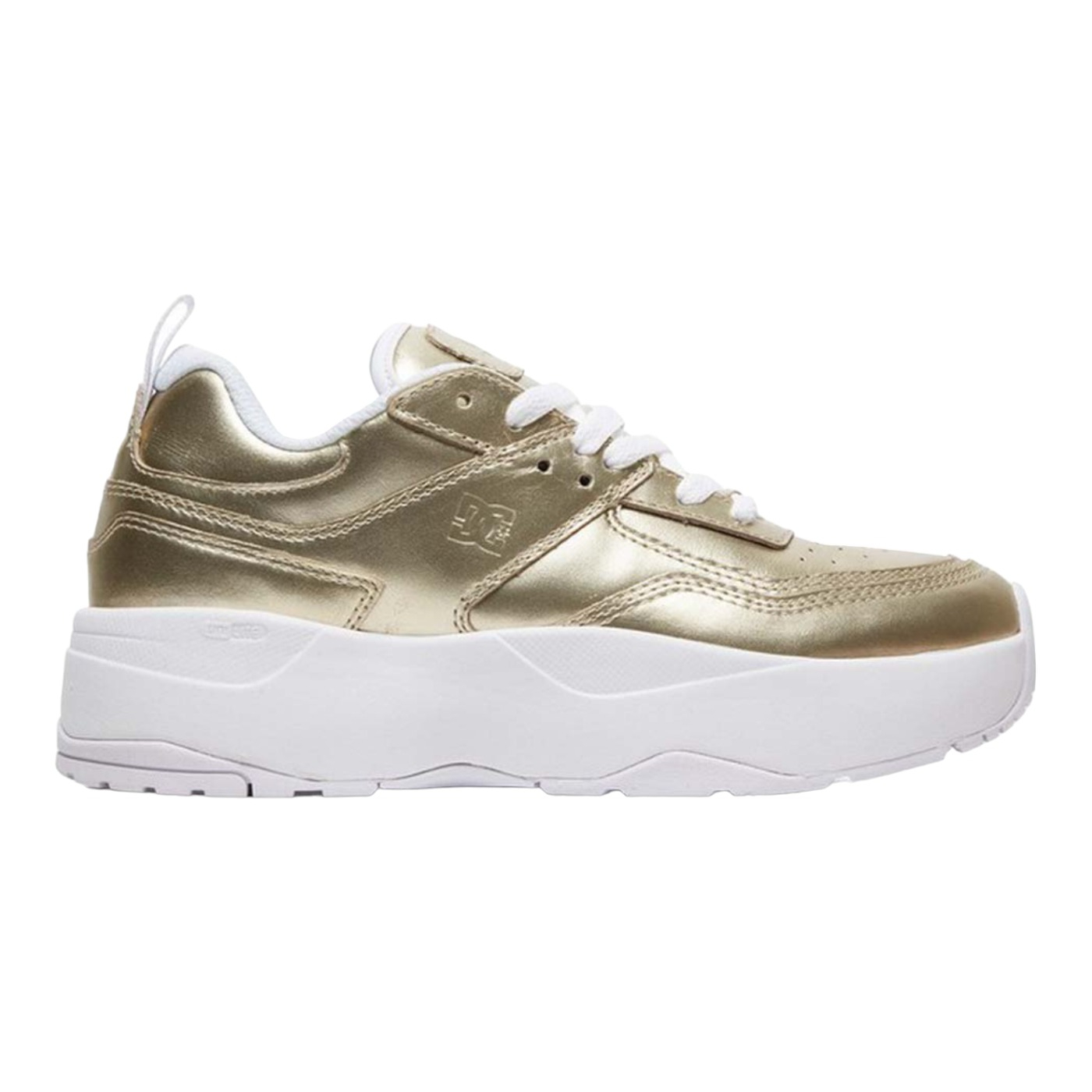 Foto 4 pulgar | Tenis Dc Shoes E Tribekaplatse Dorados para Mujer
