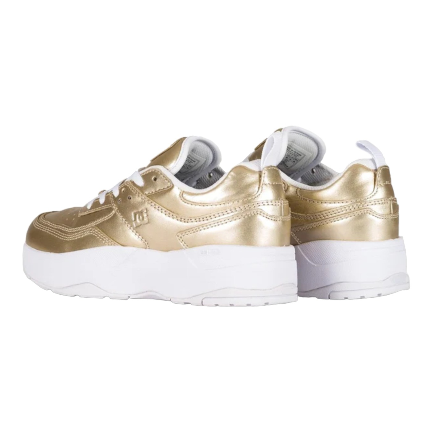 Foto 5 pulgar | Tenis Dc Shoes E Tribekaplatse Dorados para Mujer