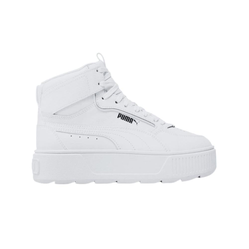 Foto 2 pulgar | Tenis Puma Karmen Rebelle Mid Blancos para Mujer