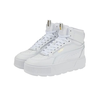 Foto 4 | Tenis Puma Karmen Rebelle Mid Blancos para Mujer
