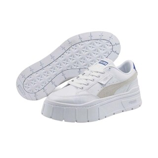 Foto 3 | Tenis Puma Mayze Stack Wns Blancos para Mujer