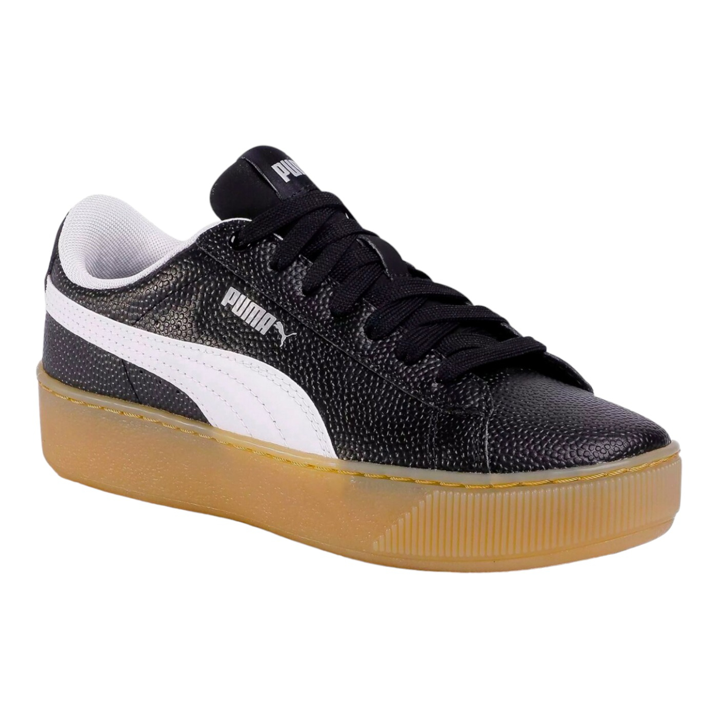 Foto 4 pulgar | Tenis Puma Vikky Negros para Mujer