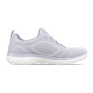 Foto 2 | Tenis Skechers Summits Perfect Views Gris Lavanda para Mujer