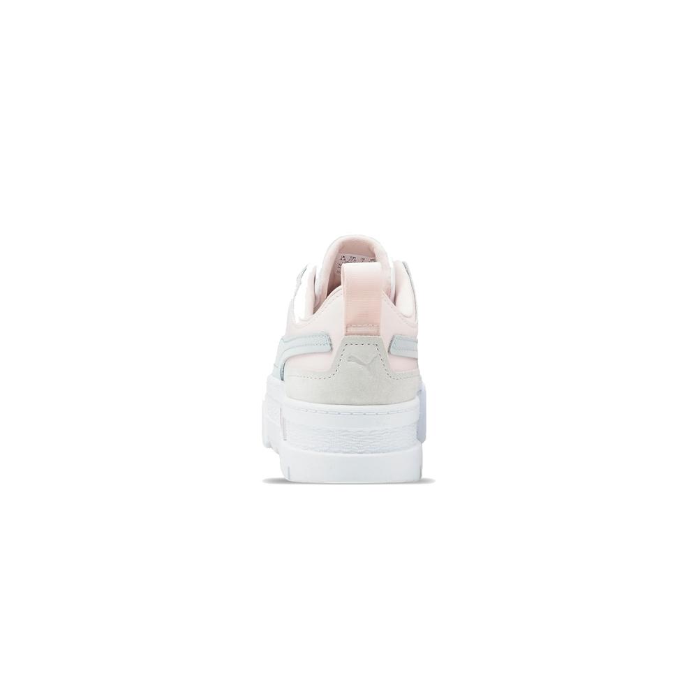 Foto 3 pulgar | Tenis Puma Mayze Raw Plataforma Blancos para Mujer