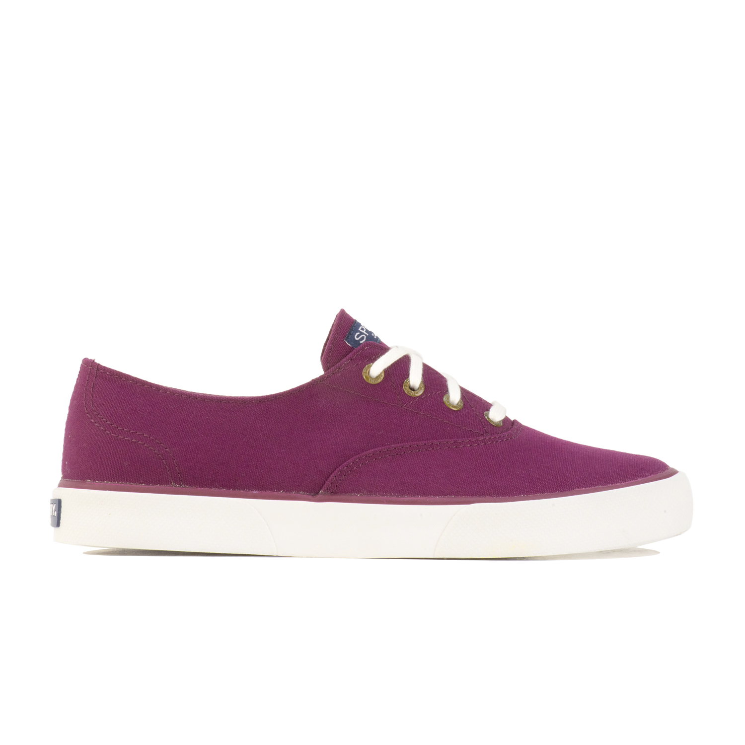 Foto 3 pulgar | Tenis Sperry Pier Saturated Sts97629 Vino para Mujer