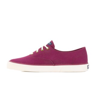 Foto 3 | Tenis Sperry Pier Saturated Sts97629 Vino para Mujer