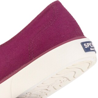 Foto 5 | Tenis Sperry Pier Saturated Sts97629 Vino para Mujer