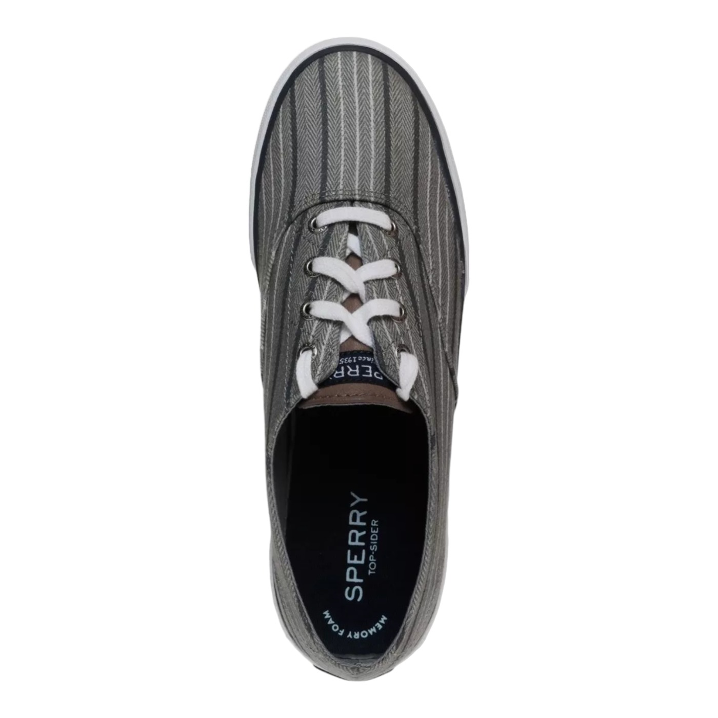 Foto 5 pulgar | Tenis Sperry Pier Gb Sts97483 Grises para Mujer
