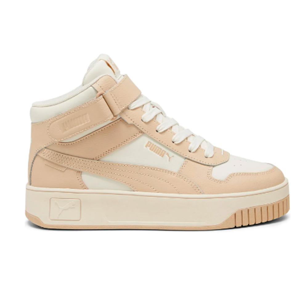 Foto 3 pulgar | Tenis Puma Carina Street Mid Beige para Mujer