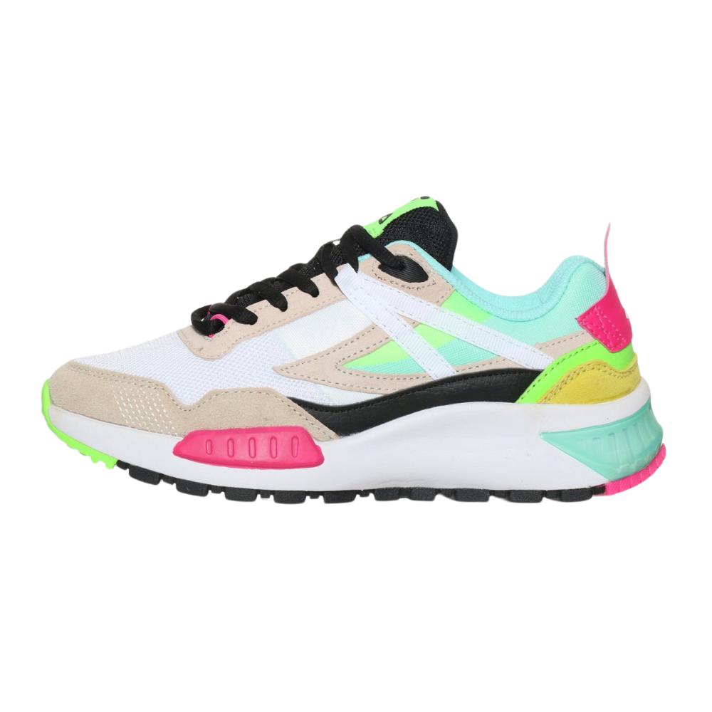 Foto 4 pulgar | Tenis Fila Setona Viz Casual Moda Multicolor para Mujer