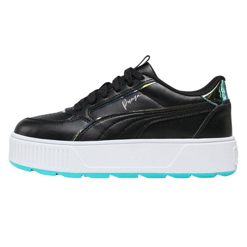 Foto 2 pulgar | Tenis Puma Karmen Rebelle Crystal Wings Jr Negros para Mujer